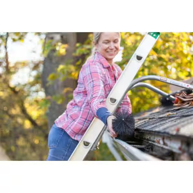 Standard 5 In. - 15 Ft. Pack Leaf Filter Brush Gutter Guard gallery