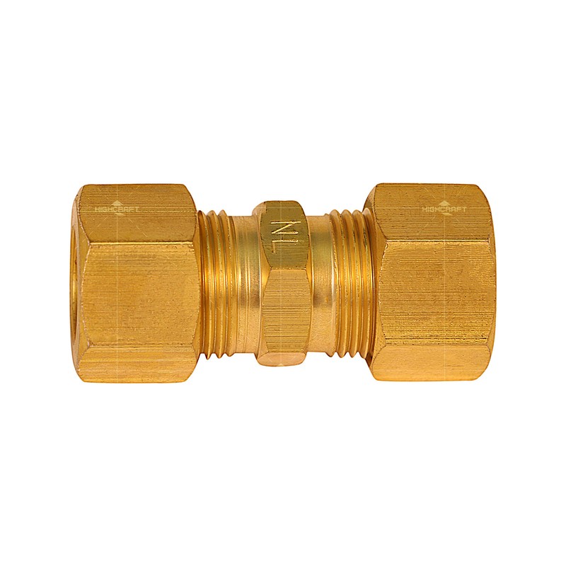 Highcraft Compression Union Pipe Fitting; OD. Connection; Lead Free Brass gallery