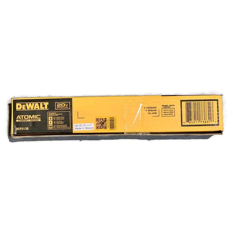 DEWALT DCF513B ATOMIC 20V MAX Cordless Brushless 3/8-inch Ratchet TOOL ONLY gallery