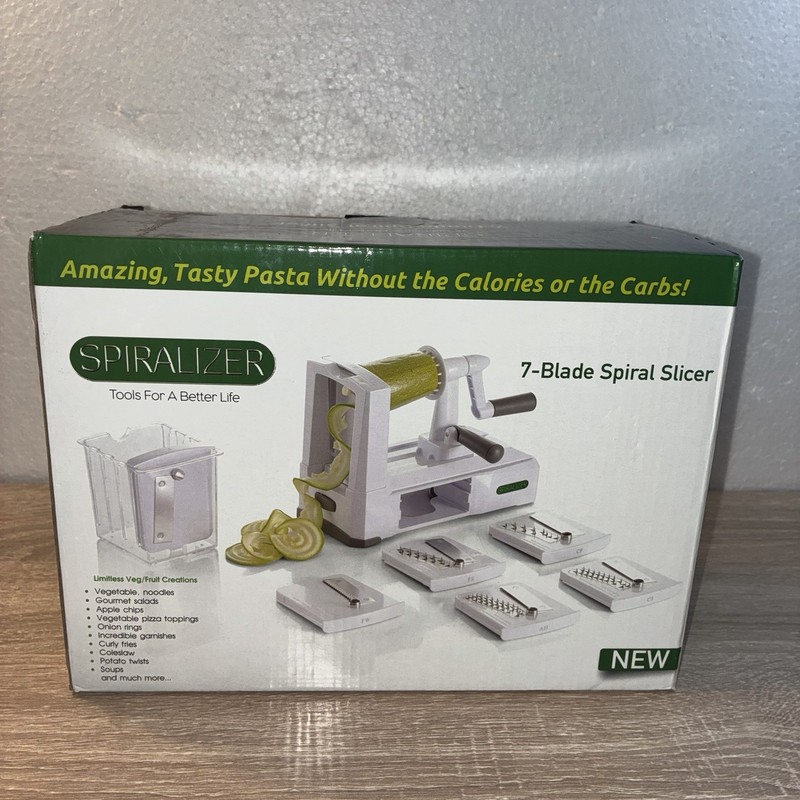 Spiralizer 7-Blade Vegetable Slicer Tools For A Better Life New In Open Box gallery