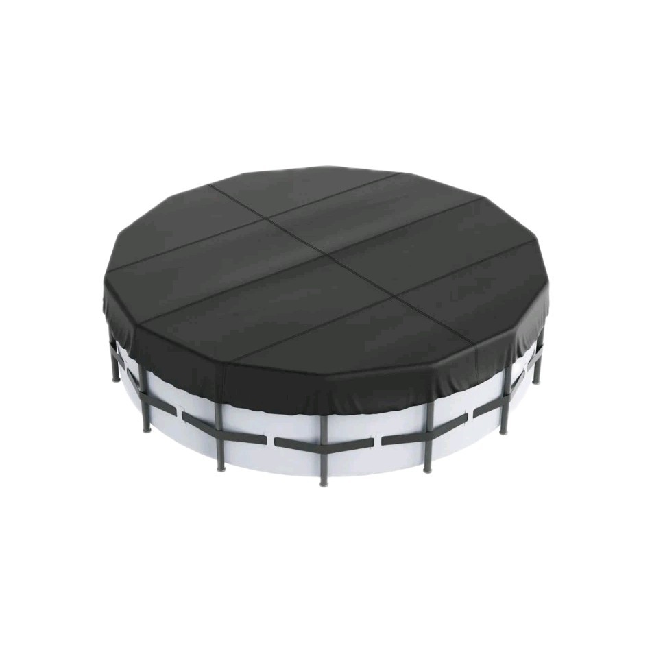 VEVOR 15 Ft Round Pool Cover Solar Above Ground 420D Oxford Fabric Drawstring gallery