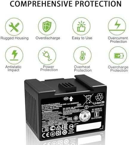 iRobot Roomba Battery ABL-D2 for i7 i7+ i3 i3+ i4 e5 e6 e & i Series 2210mAh gallery