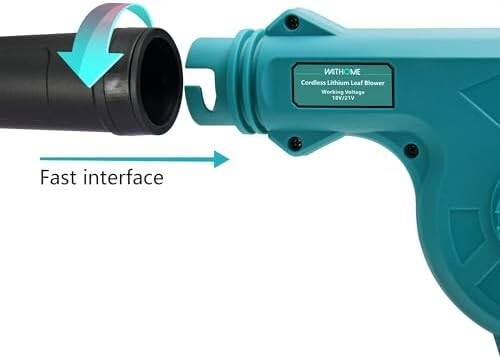 WAITHOME 2 in 1 Vacuum and Mini Leaf / Snow Blower Cordless No Battery Included gallery