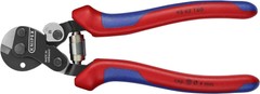 KNIPEX Tools – Wire Rope Cutters, Multi-Component (9562160), 6-Inch, w/ Lock…