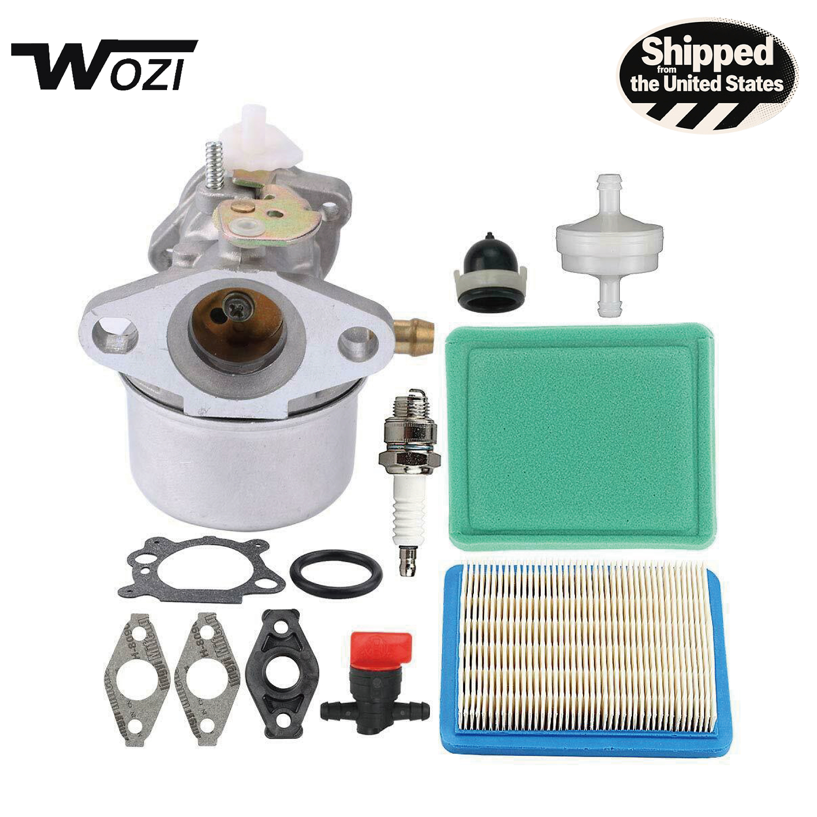 499059 Carburetor for Briggs & Stratton 799869 5.5 6.0 6.5 HP Quantum Engine gallery
