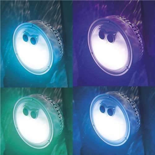Intex PureSpa Battery Multi-Colored LED Light for Hot Tubs (New Without Box) gallery