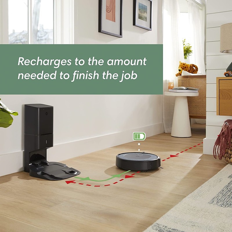 iRobot Roomba i4+ EVO (4550) Self-Emptying Robot Vacuum - Certified Refurbished! gallery