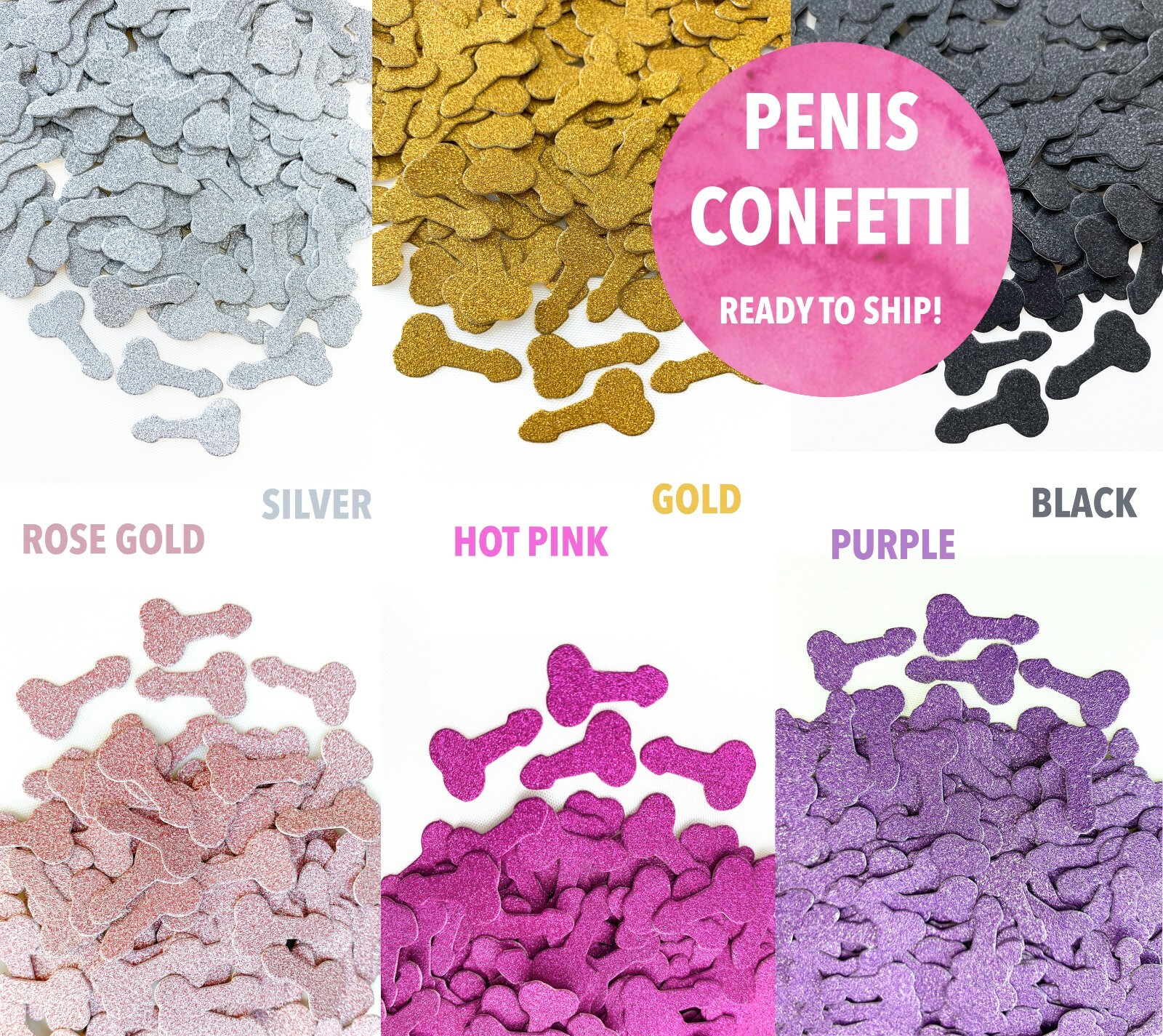 Bachelorette Party Penis Confetti Glitter Party Supplies Party Favor Decorations gallery