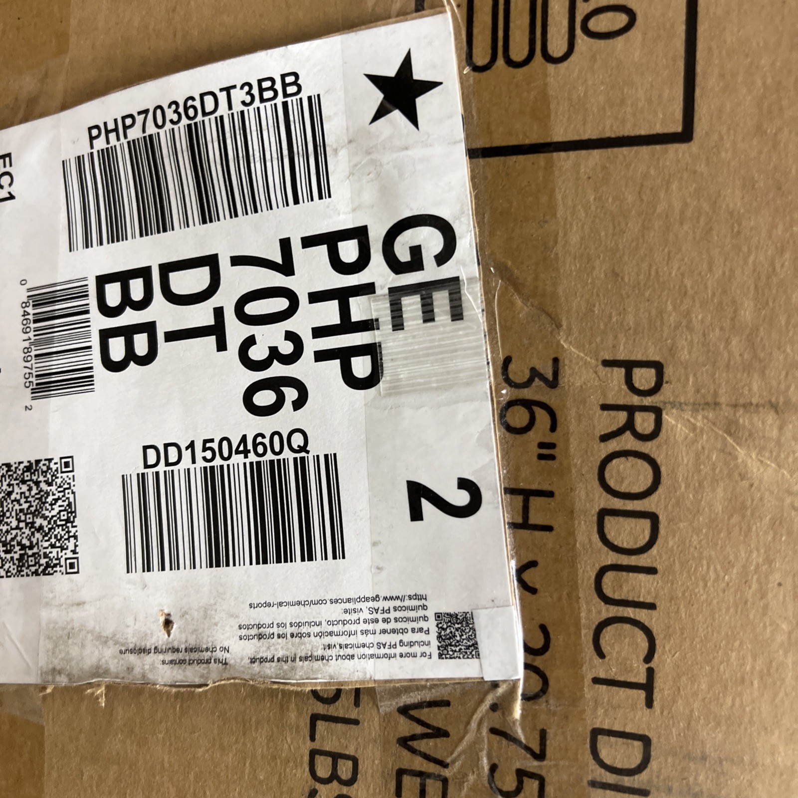 GE Profile PHP7036DTBB 36 Inch Wide 5 Burner Induction Cooktop*NEW* gallery
