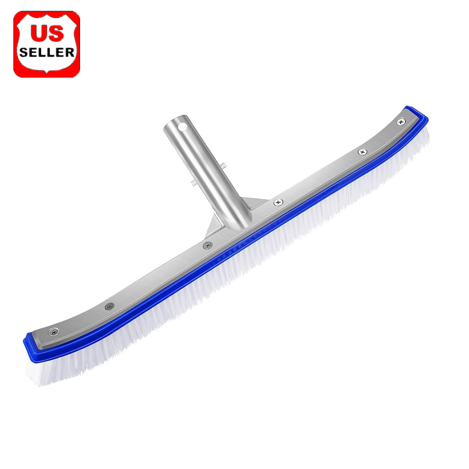 Professional Heavy Duty 18" Swimming Pool Floor Wall Cleaning Brush Head Tool gallery