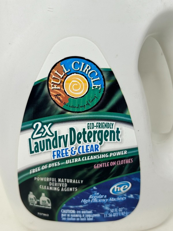 Full Circle Free & Clear Laundry Detergent 32 Loads 50 oz Discontinued Gentle gallery