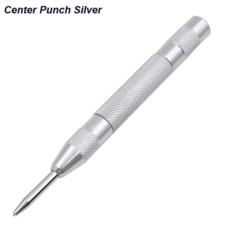 Automatic CENTER PUNCH Tool Adjustable Spring Loaded Super Strong Metal Drill gallery