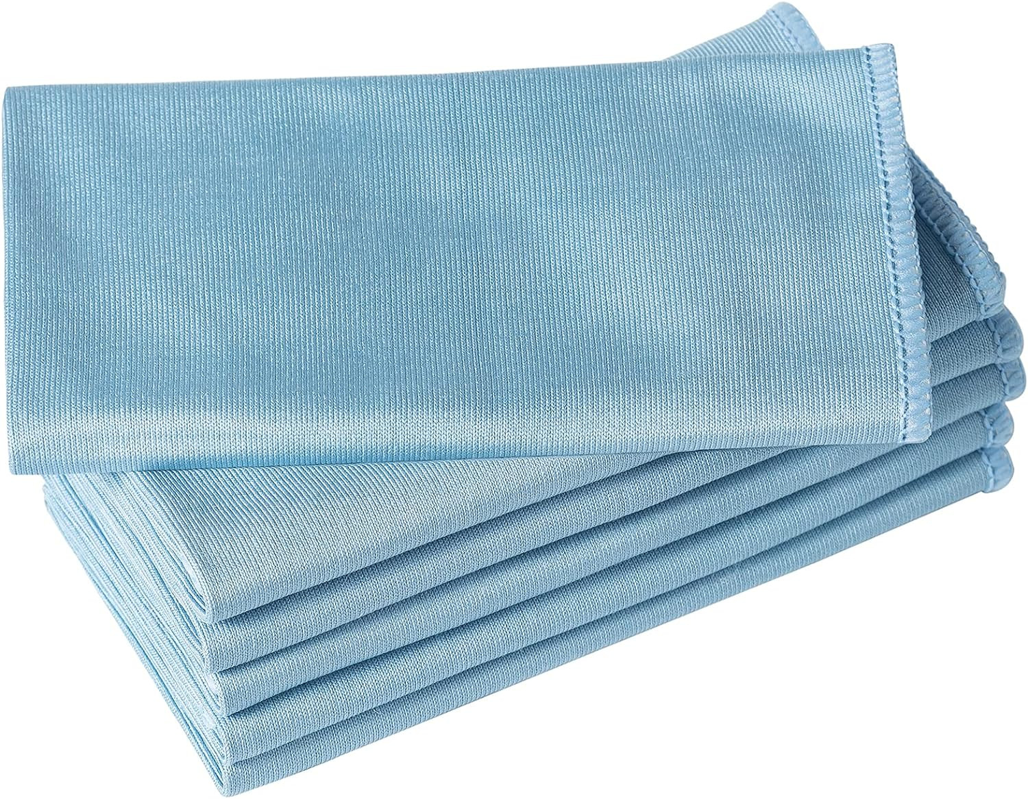 6 Pack Microfiber Glass Cleaning Cloth, 16 Inch X 16 Inch, Lint Free Quickly Cle gallery