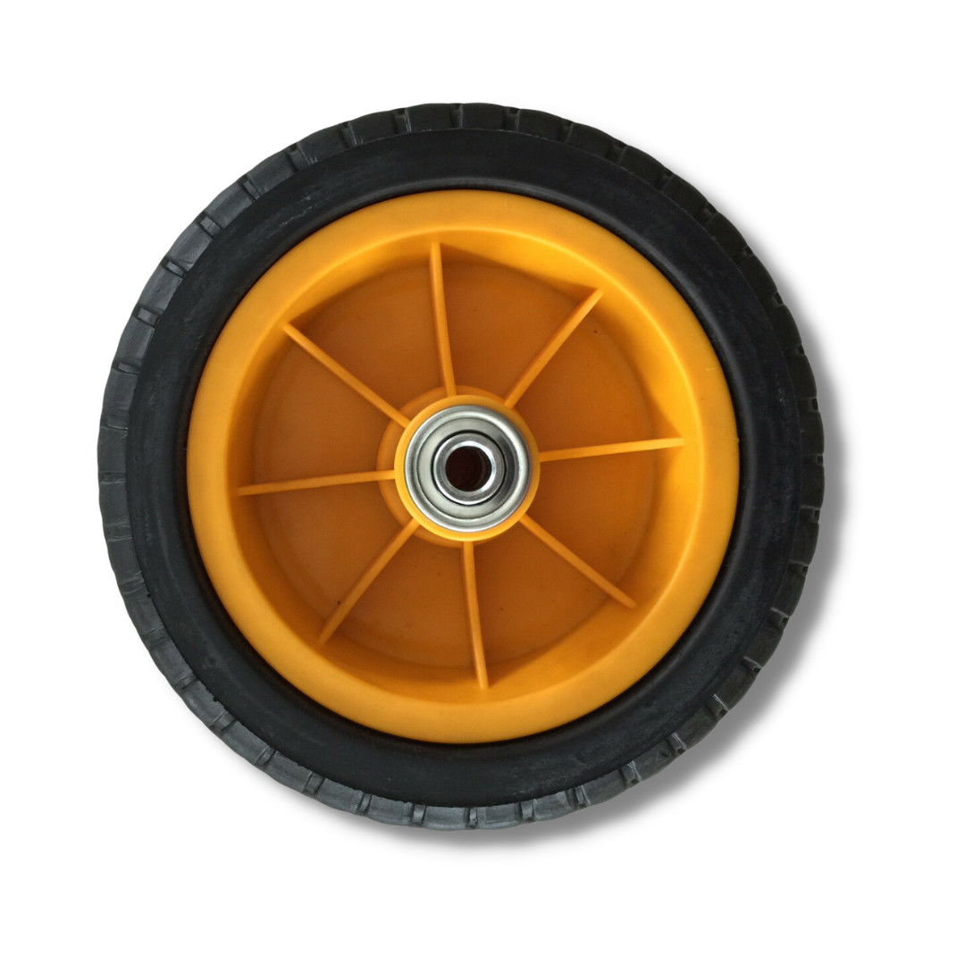 Mclane 8" Plastic Wheel w/double side bearing&tire Assy Rep. Part# 7058-8 gallery