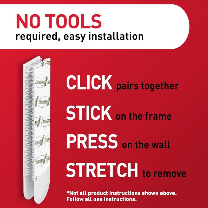 2 Pack Command Large Hanging Strips 28 Pairs Total 16lbs Damage Free Adhesive gallery