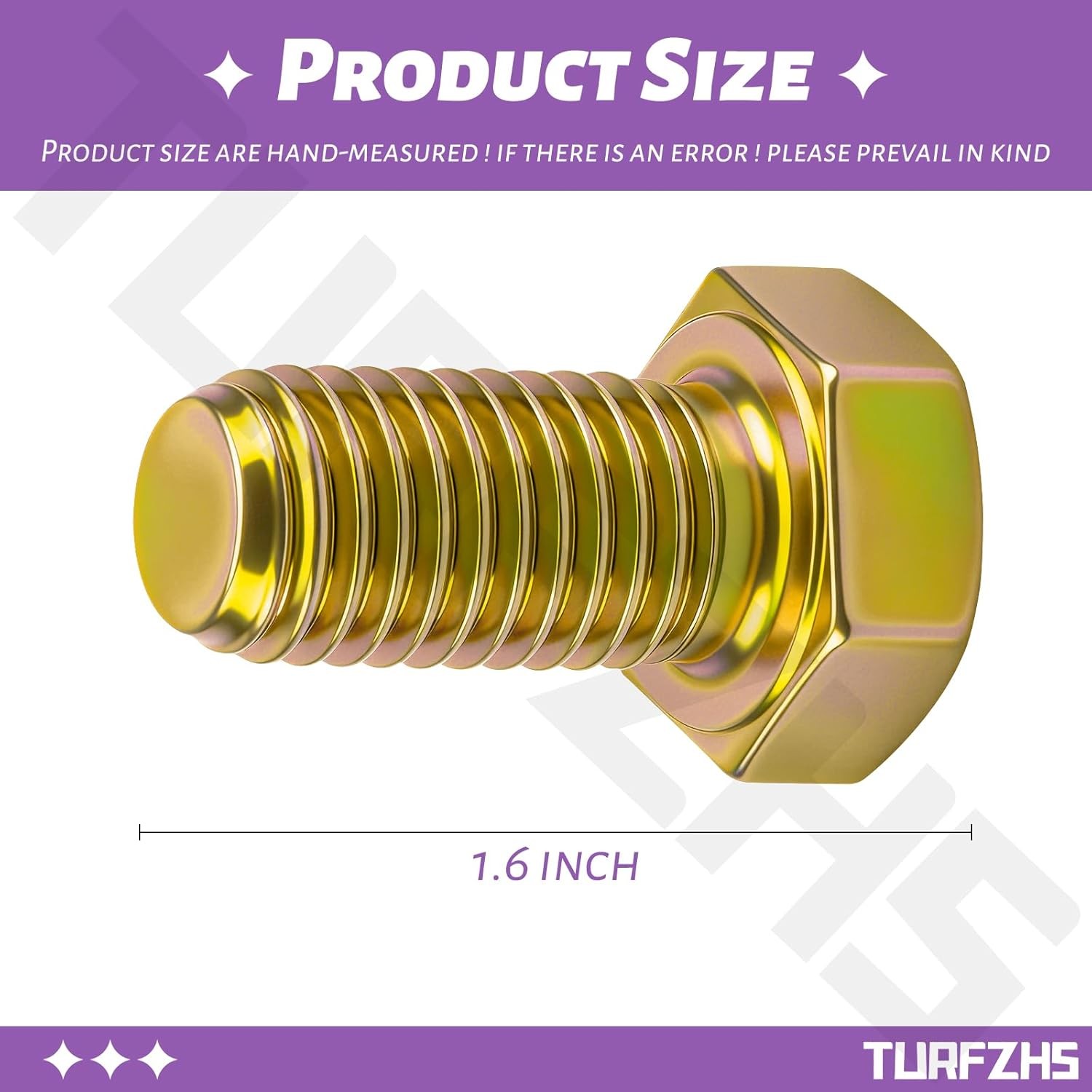 4 Pack 781872 Mower Blade Bolt FOR Hustler Mowers, Grade 8 W gallery
