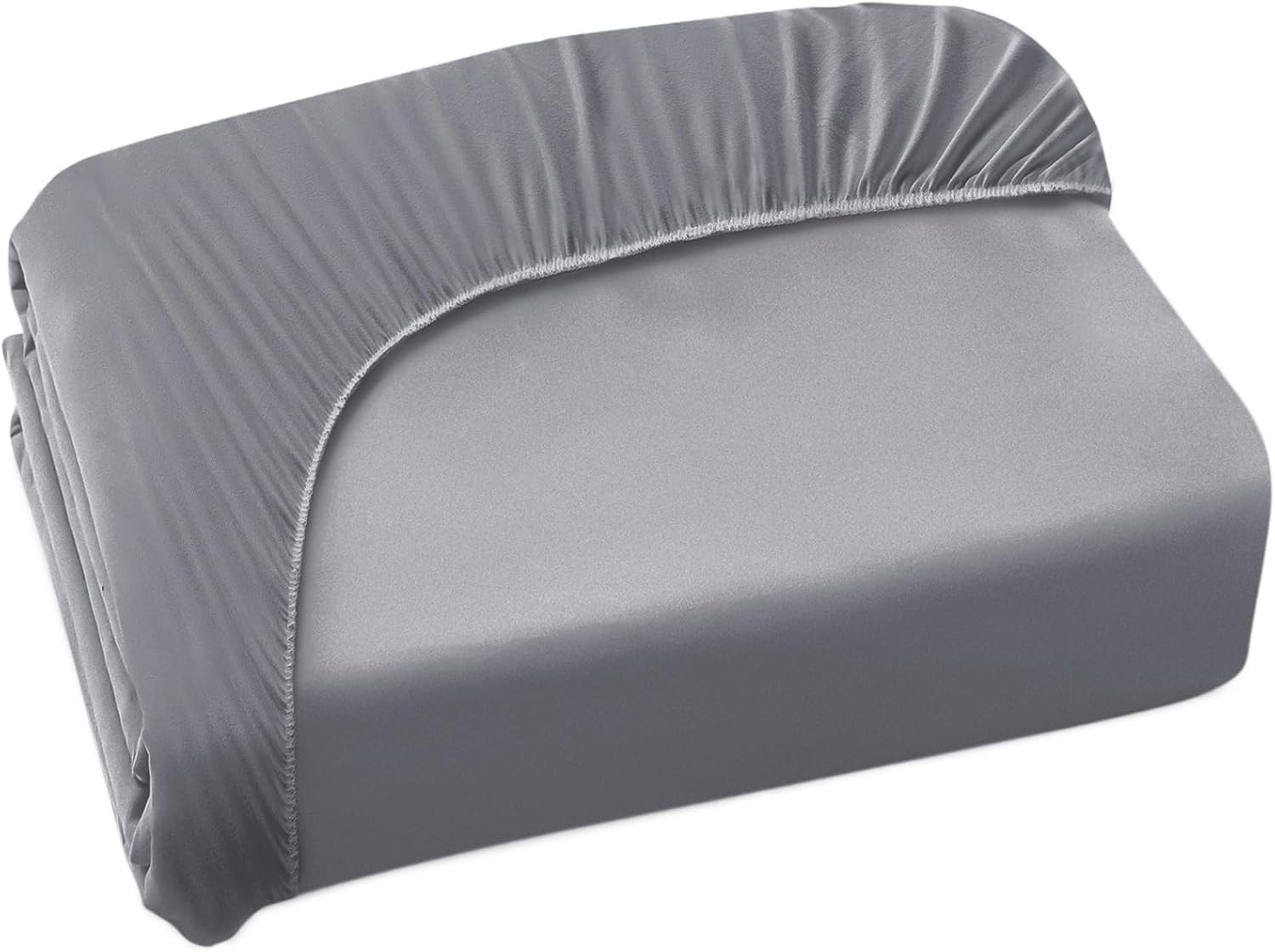 Short Queen Fitted Sheet Only for RV Camper 60" X 75" up to 14" Deep Pocket, Bed gallery