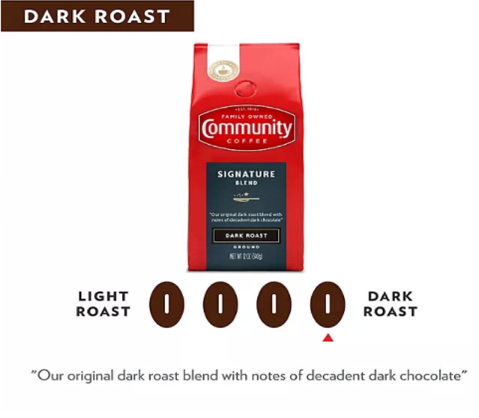Community Coffee Ground Signature Blend, 40 oz. gallery