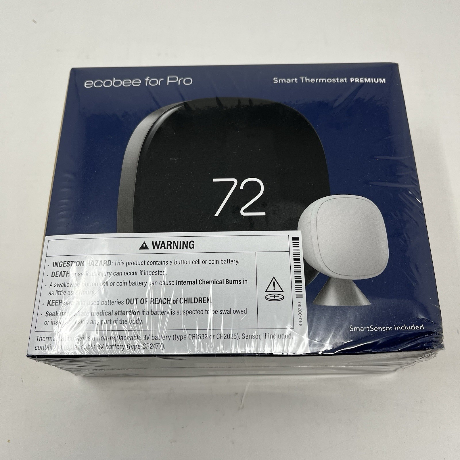 New Ecobee EB-STATE6P-01 Smart Thermostat Premium Black With smart Sensor Alexa gallery