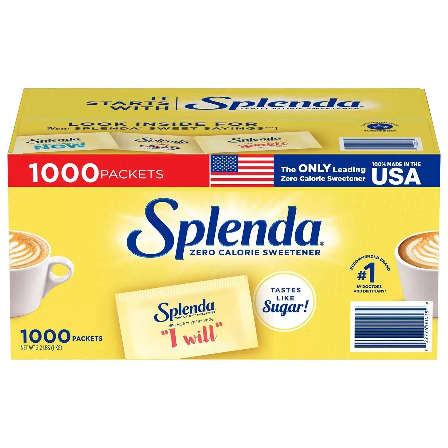 Splenda Zero Calorie Sweetener Packets (1,000 ct.) Free Shipping gallery