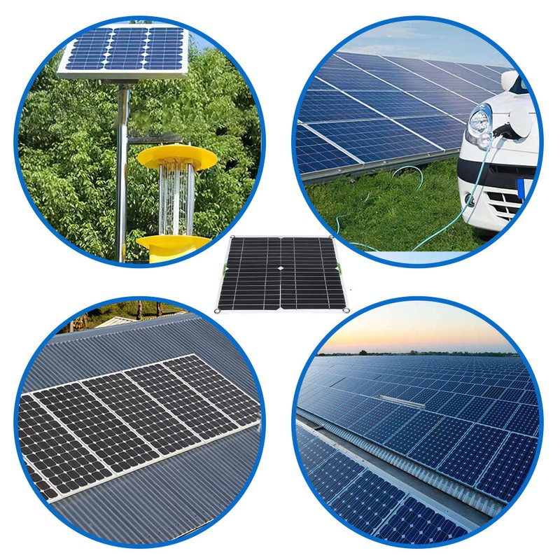 6000W Complete Generator with 400W Solar Panel Power Charger 110V Grid System US gallery
