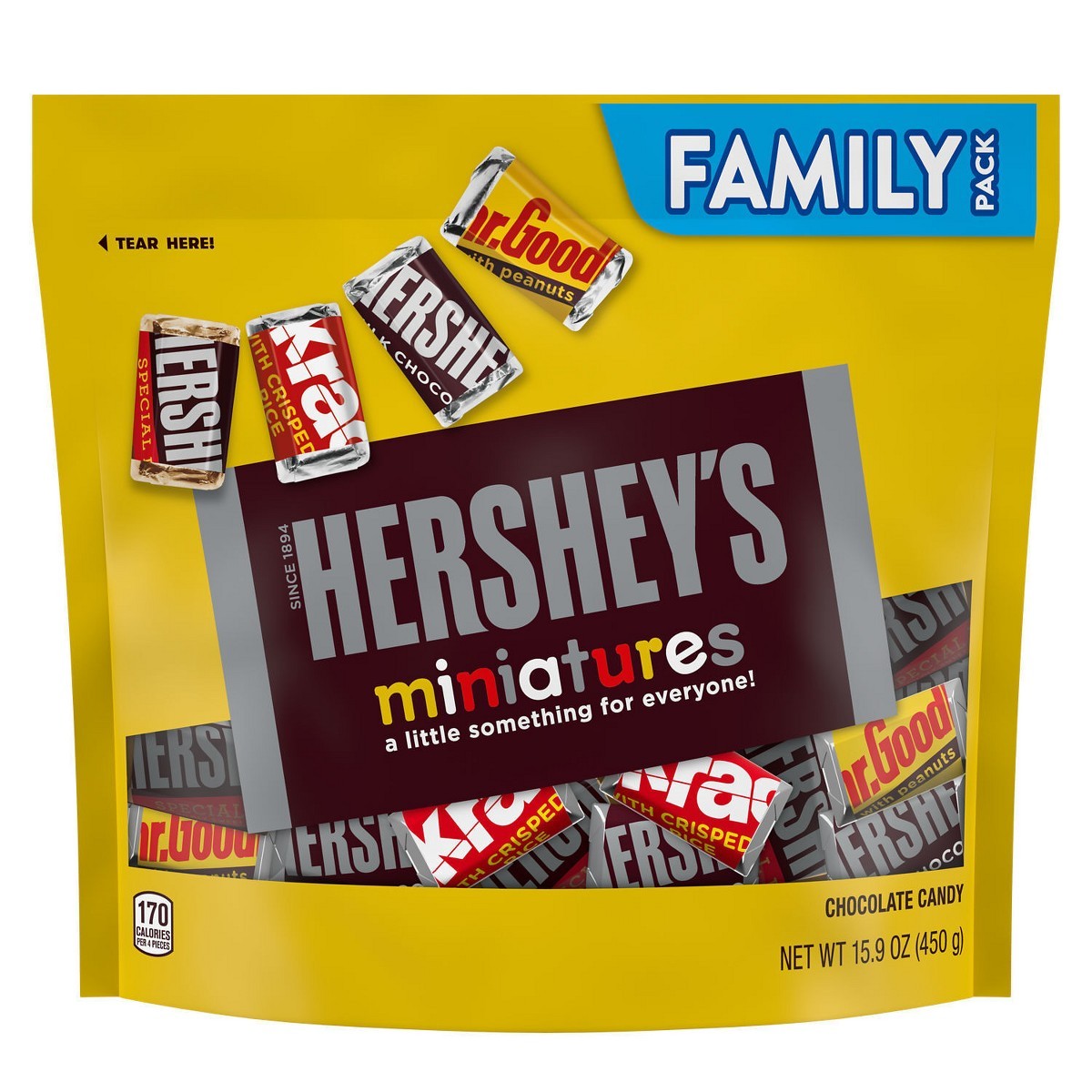 HERSHEY'S Miniatures Assorted Chocolate Candy - 15.9oz gallery