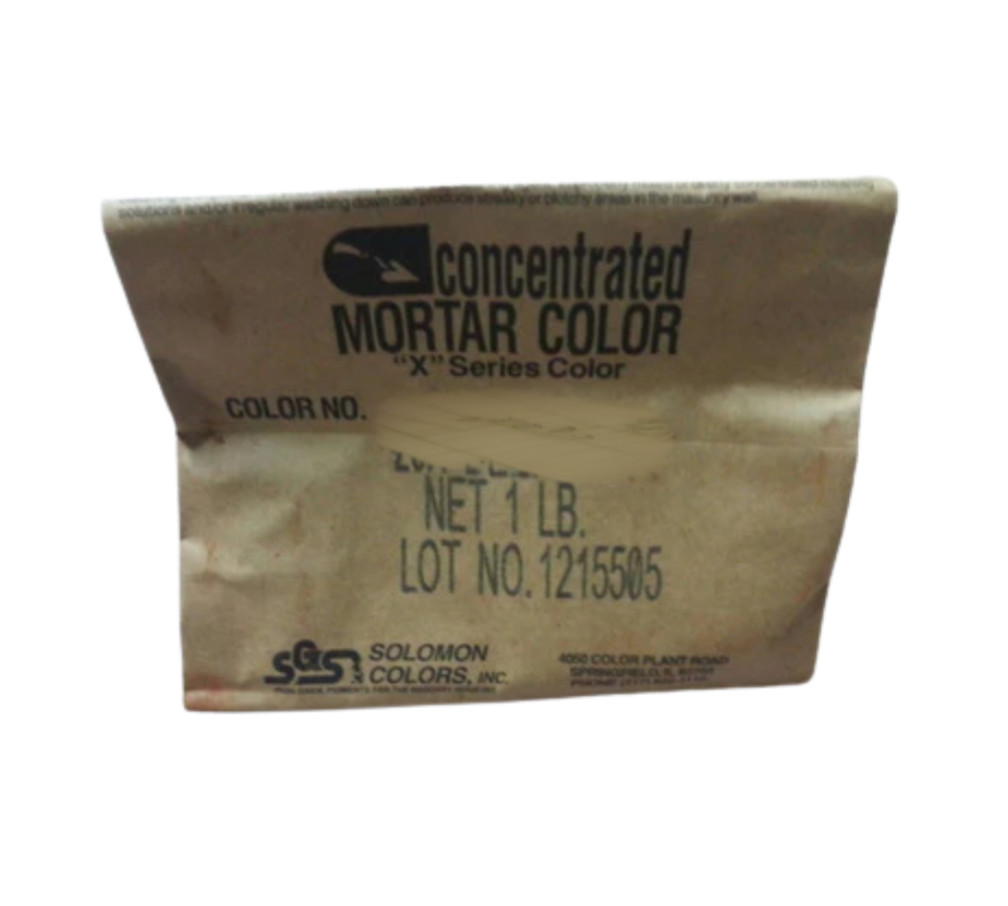 Solomon Colors: 30X Light Brown Mortar Pigment - 1 lb Bag gallery