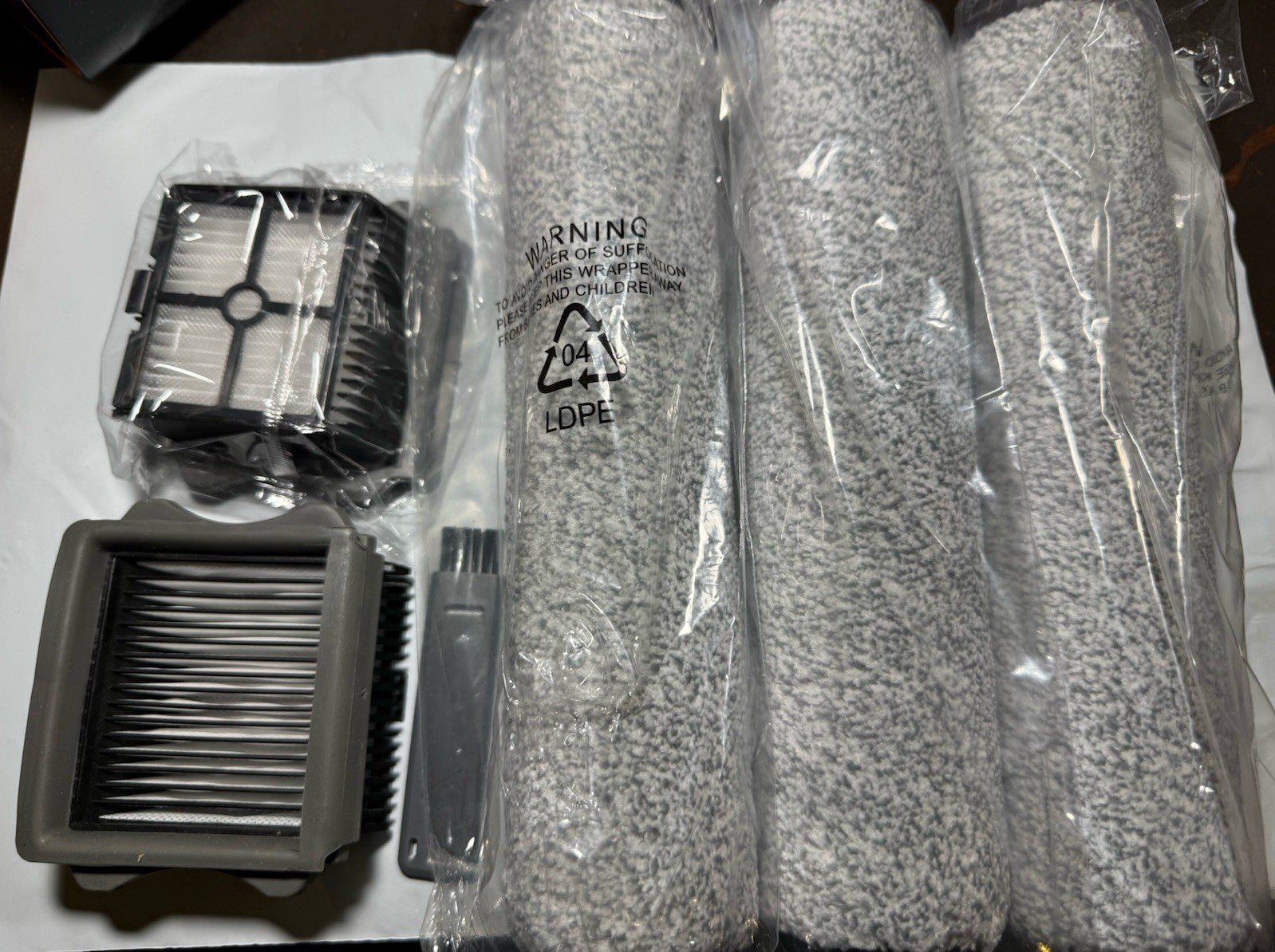 Replacement HEPA Filter and Brush Roller for Tineco iFloor 3 and iFloor One S3 gallery