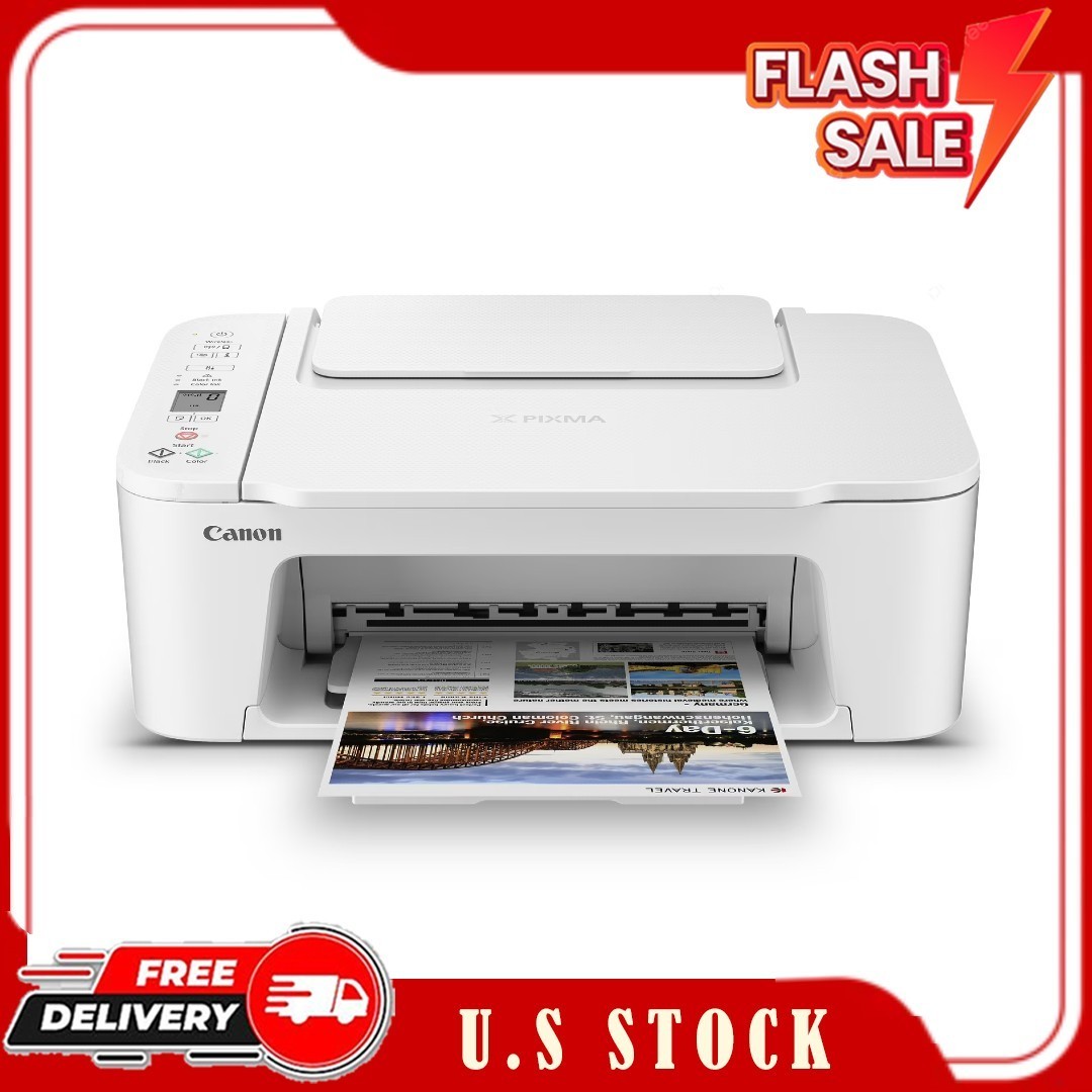 Canon PIXMA TS3722 All-In-One, Wireless Inkjet Printer for Home Office gallery