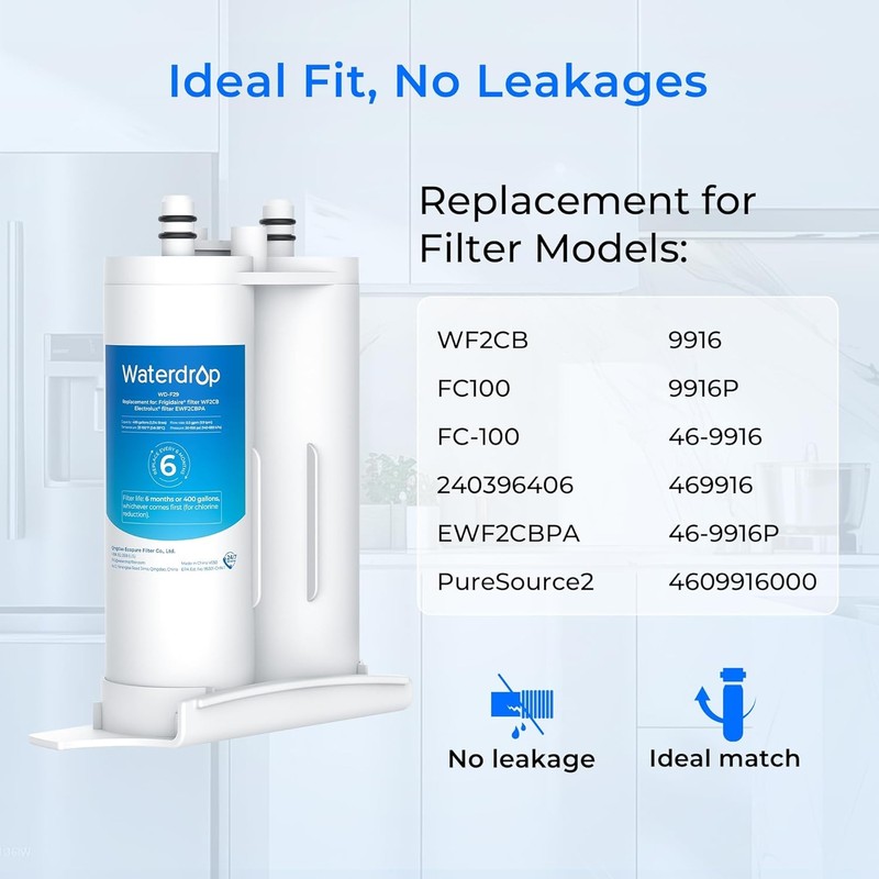 Waterdrop PureSource2® Water Filter Replacement for WF2CB®, 2 Filters gallery