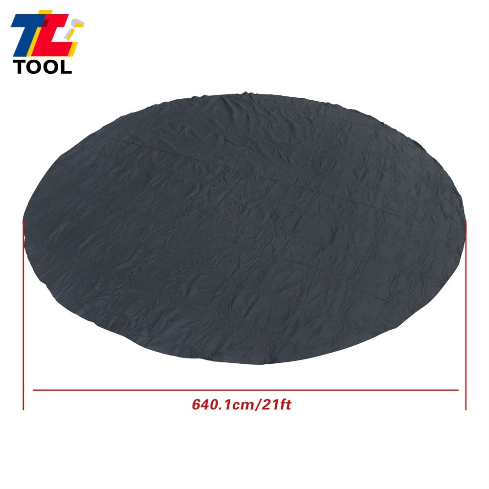 21 Feet Black Swimming Pool Liners For Padding and Protection Thick Pool Mats gallery