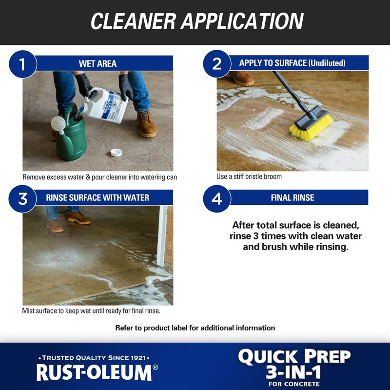 (2 pack)Quick Prep 3-in-1 Cleaner, Degreaser & Etch-362970, Gallon delivery fast gallery