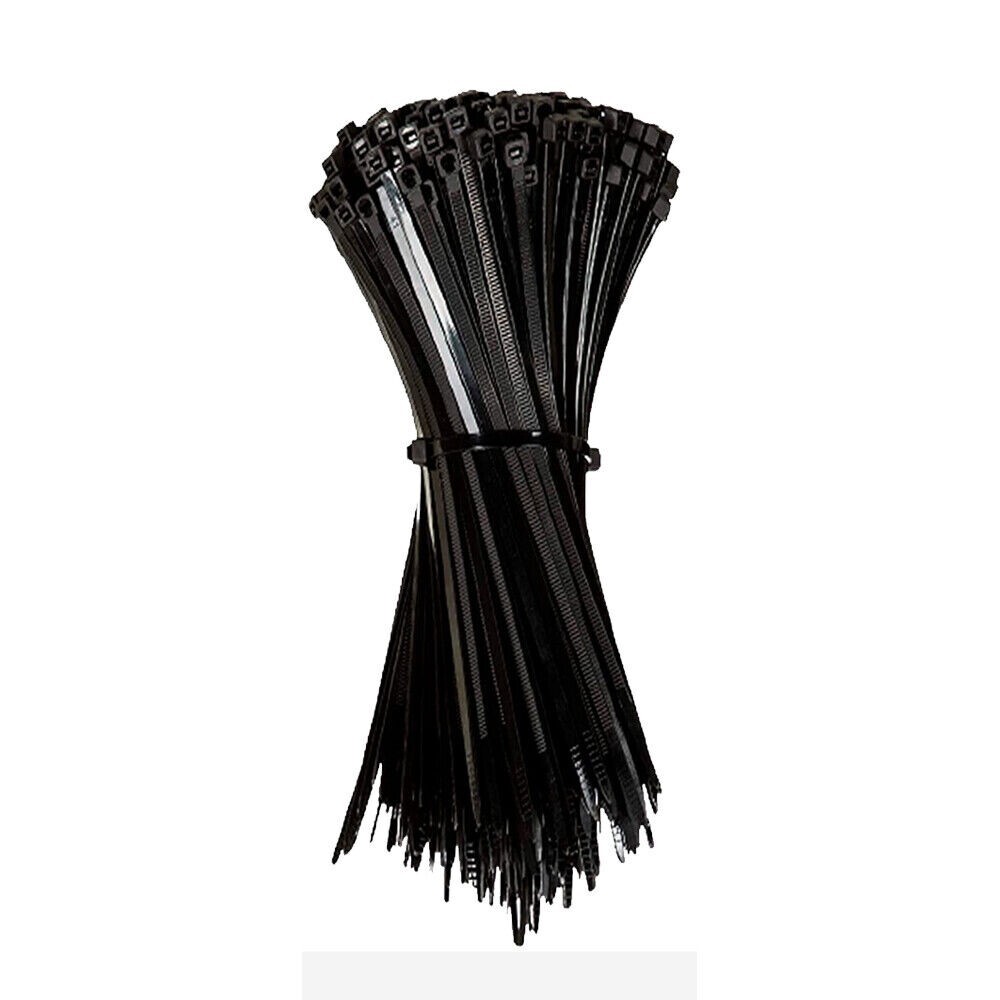 100 8" Cable ZIP TIES Heavy Duty Strong Ultra Nylon Wrap Wire Cord UV Resistant gallery
