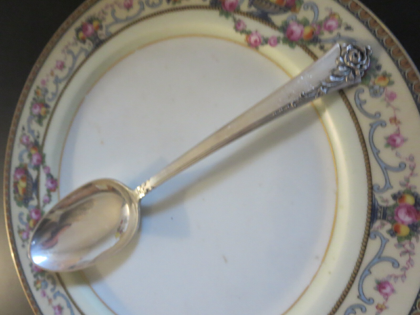 Oneida Heirloom Damask Rose Sterling Silver Flatware CHOICE NO MONO gallery