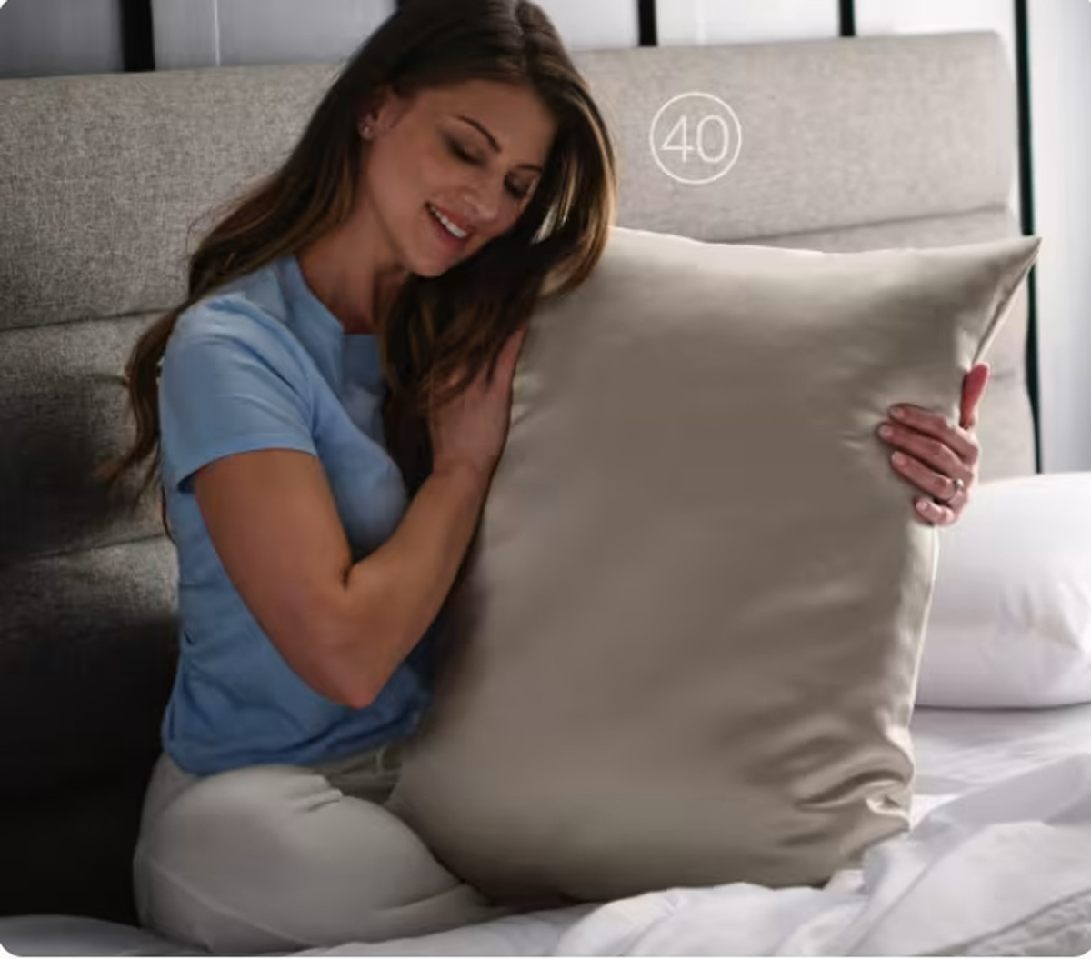 Sleep Number Silk pillowcase - No Import Fees gallery