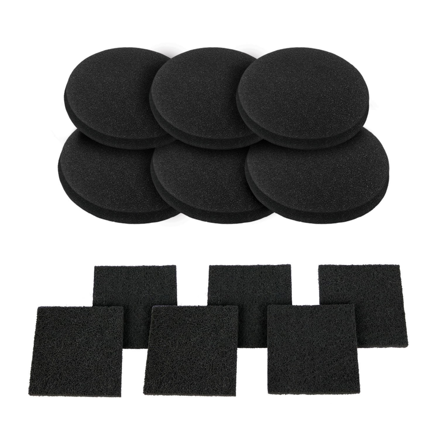 12 Pieces Counter Top Activated Carbon Compost Bin Filters - Extra Thick Indo... gallery