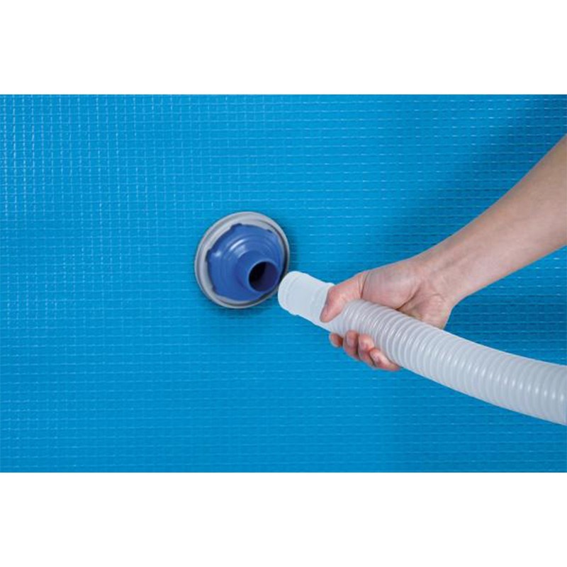 Bestway Flowclear Wall Mounted Automatic Swimming Pool Surface Skimmer, White gallery