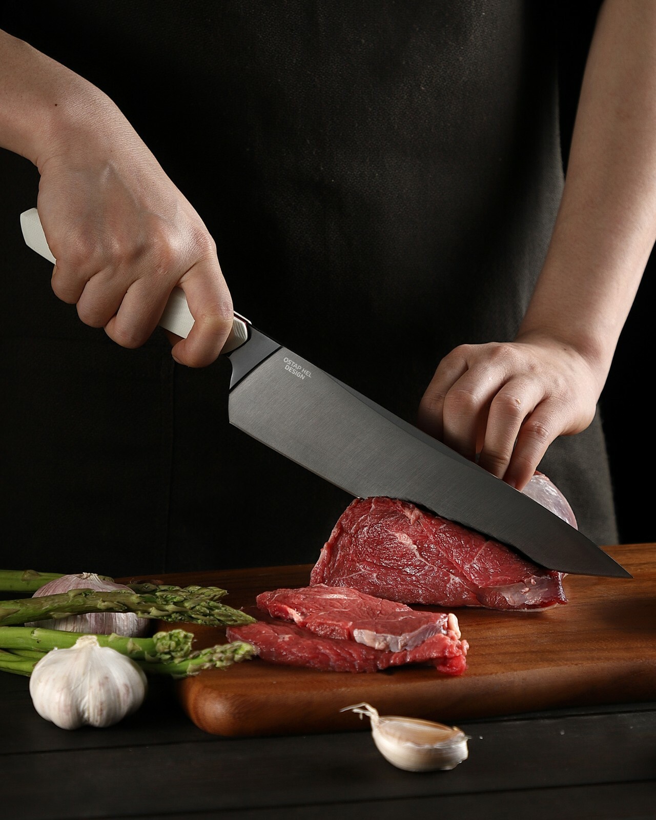 Xin Cutlery Kitchen Chef's Knife 8.5" Sandvik 14C28N Steel Blade G10 Handle gallery