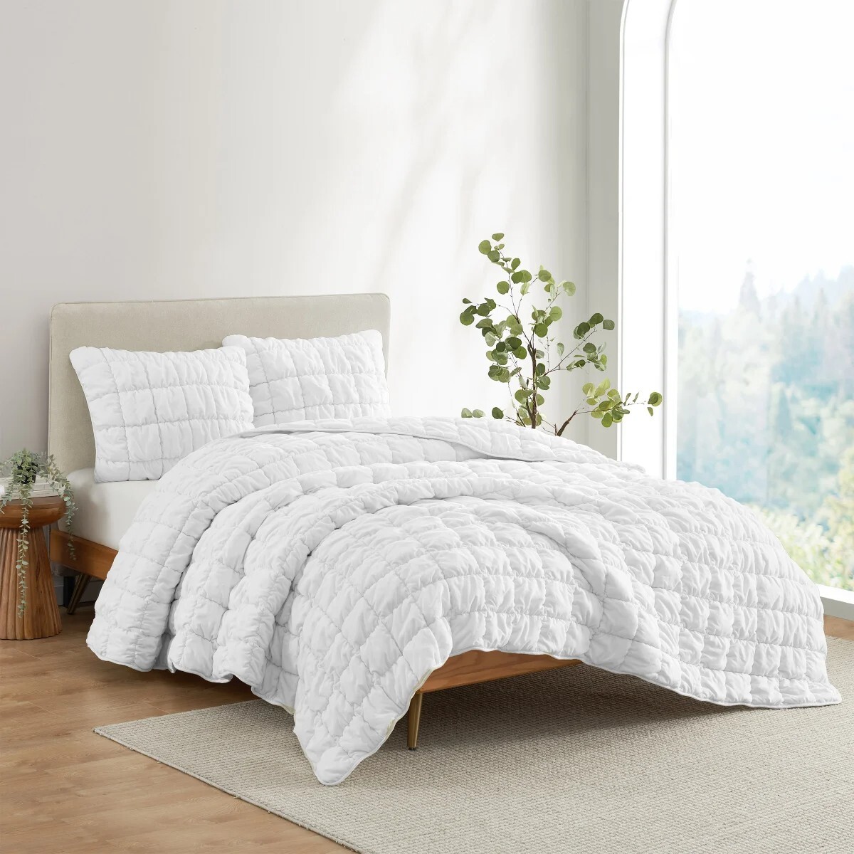 BHF Laurel 3-piece Puff Revers Comforter Set, Queen 1796187 Multi Colors 90"x92" gallery