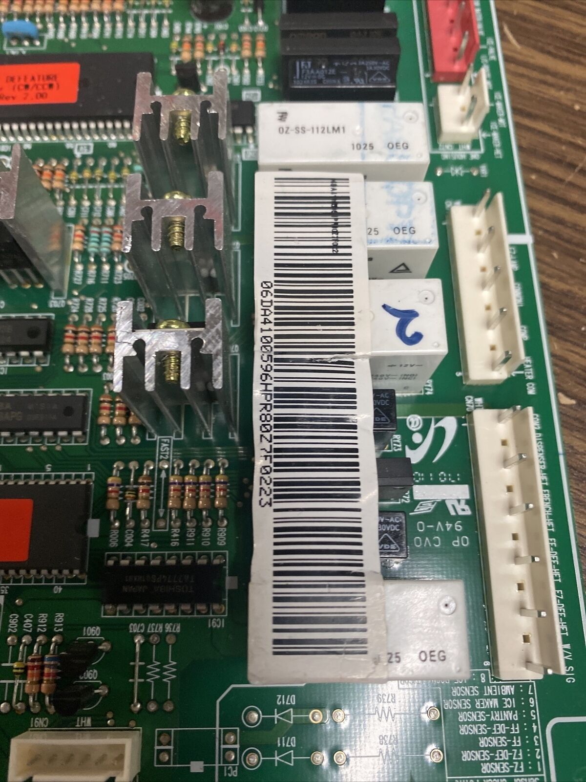 GE Samsung main control circuit board DA41-00596H |BK685 gallery