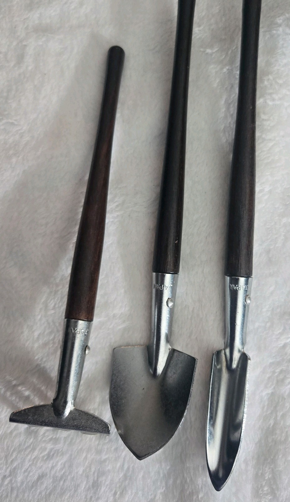 Indoor Garden Tool Set Three-piece Stainless Steel Tools With Wooden Handles. gallery