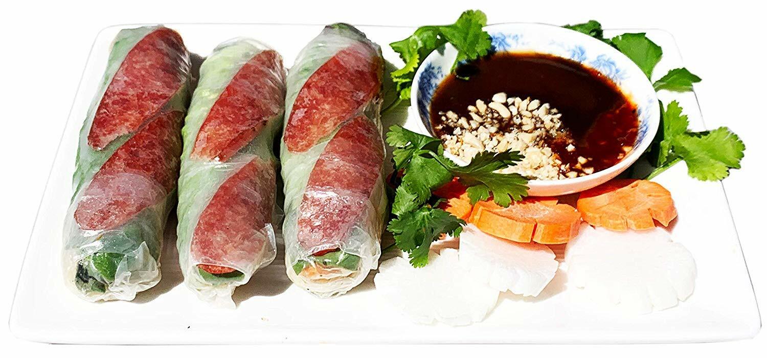 LAP XUONG GA - PREMIUM CHICKEN CURED SAUSAGE (No MSG) - Made In USA gallery