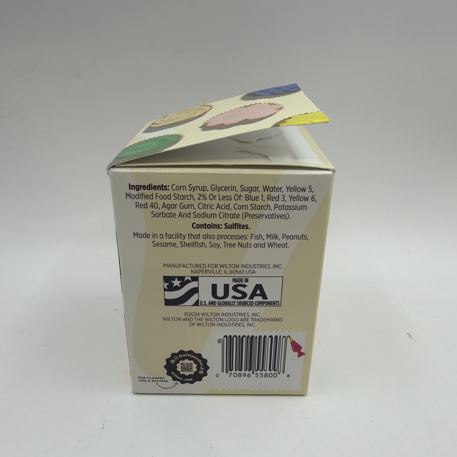 Wilton Icing Colors Set 12 Pack Gel Food Coloring 0.5 oz Jars New gallery