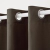 TOWN & COUNTRY BASICS Outdoor Curtains 54x84 Heavyweight Chocolate gallery