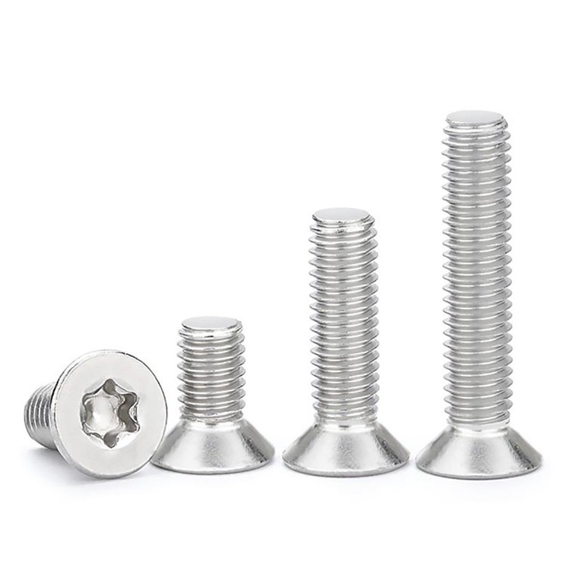 M1.4-M4 Torx Countersunk Machine Screws Flat Head Bolt A2 Stainless Steel Metric gallery