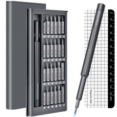 25-in-1 Mini Precision Screwdriver Set: Fathers day gift Stocking Black
