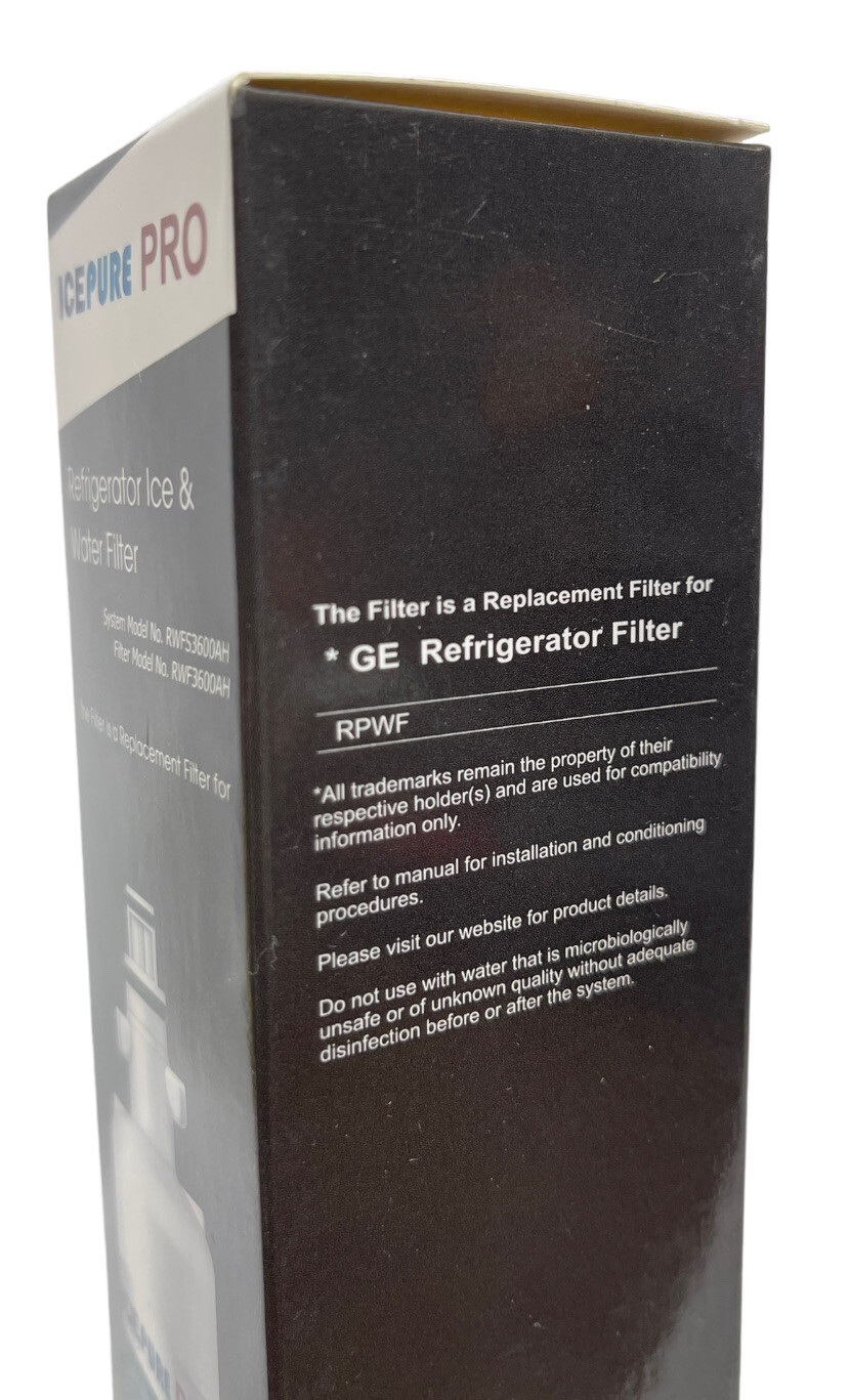 IcePure Pro Replaces GE Refrigerator Ice & Water Filter RPWF Replacement gallery