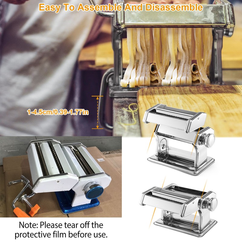 Pasta Maker Machine Roller Cutter Noodle Makers for Spaghetti/Ravioli/Fettuccine gallery