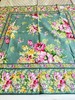 Gorgeous NEW April Cornell Tablecloth 36 X 36 ~ Charming Jade Green ~ New 2026! gallery