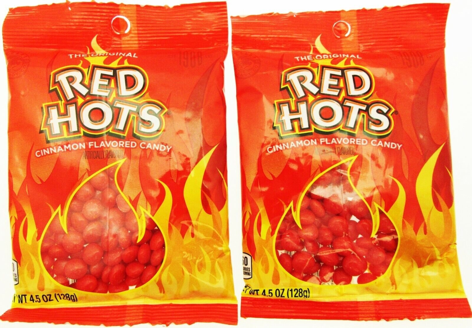 Redhots Cinnamon Candy 2 bags 4.5oz Red Hots Candies Sweets gallery